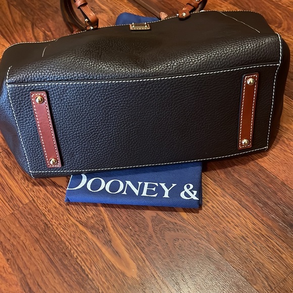 Dooney & Bourke Chocolate Pebble Tote-Medium - Picture 7 of 8